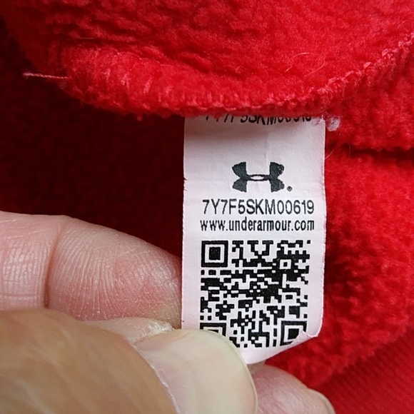 Under Armour Pullover Hoodie Fleece Lined Coldgear Loose - Picture 3 of 14